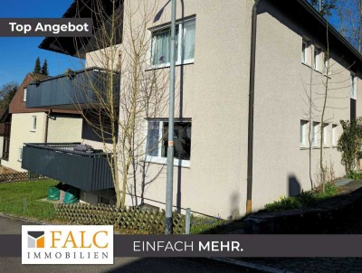 Ruhig gelegene Erdgeschoss-Wohnung mit großem Balkon und Stellplatz