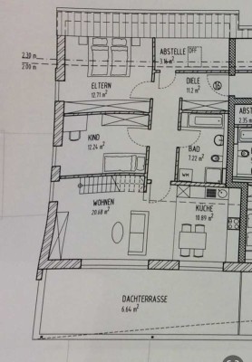 4-Zimmer Wohnung mit Dachterrasse