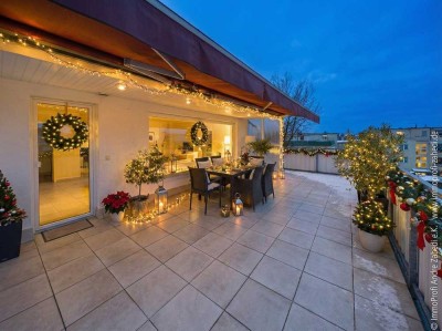 Exklusives Penthouse über den Dächern von Gravenbruch