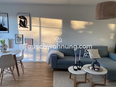 Tauschwohnung: Helle 2-Zimmer Wohnung mit großem Balkon