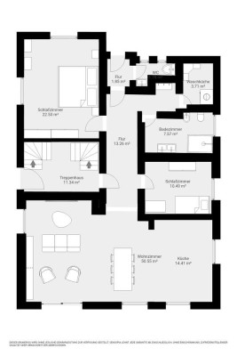 Erstbezug nach Sanierung: Freundliche 3-Raum-Erdgeschosswohnung mit geh. Innenausstattung