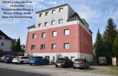 °°° 3 oder auch 4 Raum samt großem Balkon, sep. Garteneck u. Vielem mehr ...°°°