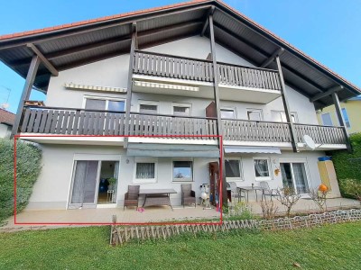 Charmante 2-Zimmer-Erdgeschosswohnung mit Terrasse in ruhiger Wohnanlage