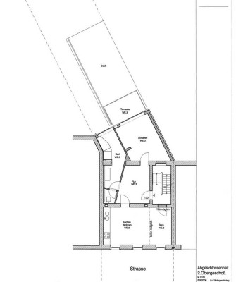 Stilvolle, gepflegte 2-Zimmer-Dachgeschosswohnung mit Balkon in Neuss