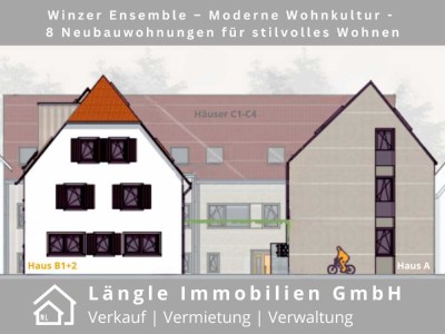 Winzer Ensemble – Moderne Wohnkultur - 8 Neubauwohnungen für stilvolles Wohnen