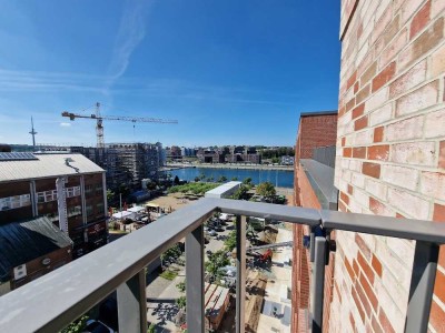 Kieler HÖRN 2-Zimmer Wohnung mit Loggia (Balkon) EBK, Aufzug, 2. OG, Baujahr 2023