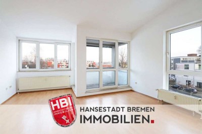 Hastedt / Helle Dachgeschosswohnung mit Loggia