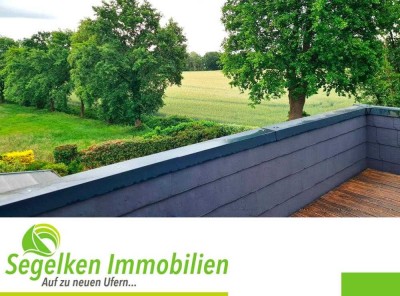 Komfortable Dachgeschosswohnung mit großer Dachterrasse und wunderschönem Ausblick