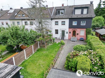 Garten & Terrasse | Gemütliches Reihenmittelhaus mit Garten in Essen-Steele
