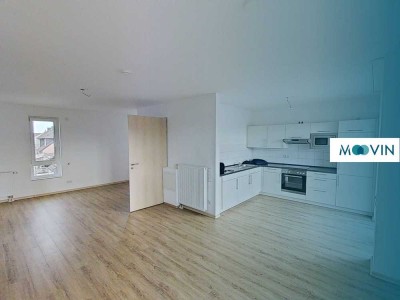 **Barrierefrei** Großzügig geschnittene 2-Zimmer-Wohnung mit Balkon und EBK