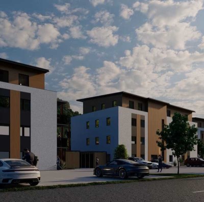 Hochwertige 2 Zimmer Wohnung in Nordrach mit Balkon - Erstbezug
