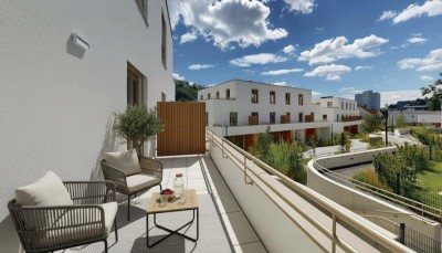 marena - reserviert - Wohnen in Krems: 2-Zimmer-Wohnung mit sonniger Terrasse