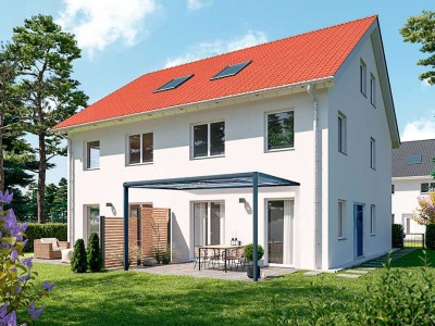 6 Zimmer für die große Familie, energieeffiziente massiv gebaute DHH in Hillesheim