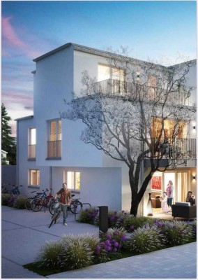 Neuwertige Wohnung mit zwei Zimmern und Balkon + Einbauküche in Gilching