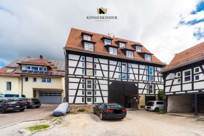 Lichtdurchflutete Maisonettewohnung in idyllischem Fachwerkhaus