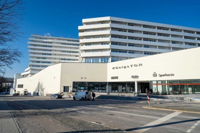 2-Raum-Wohnung mit Einbauküche und einmaliger Dachterrasse