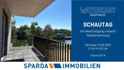 Erste Reihe an der Elbe: 3-Zimmer-Whg. mit herrlichem Süd-Balkon!