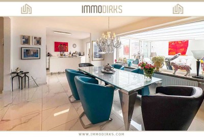 Hinte:
Modernes Wohnen mit Pooloase und luxuriösem Flair