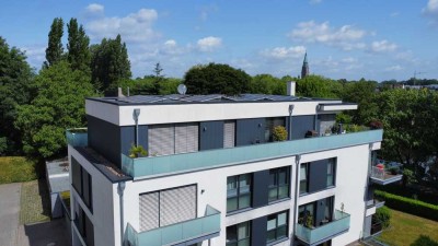 Wohnen auf höchstem Niveau – Exklusives Penthouse mit Blick auf die Ems