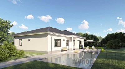 Ihr neues Bungalow mit Grundstück mit voller Fantasie, mit neuen Formen und Farben in Oberasbach