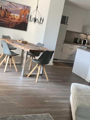 Moderne möblierte 2‑Zimmer Wohnung mit Balkon in Bruchköbel/Rossdorf