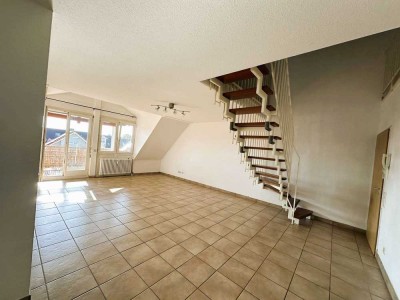 Schöne 4 Zimmer-Maisonette Wohnung mit Balkon in zentraler Lage in Herbolzheim