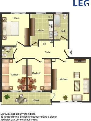 4-Zimmer-Wohnung in Solingen Höhscheid