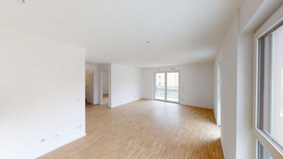 Großzügige 2-Zimmer-Wohnung mit Sonnenbalkon