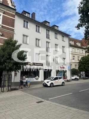 Zentral gelegene 3-Zimmer-Wohnung mit Blick auf den Stadtturm (2.OG links)