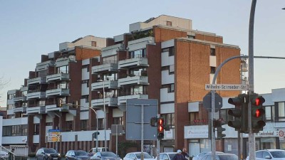 Gepflegte Wohnung mit einem Zimmer und Balkon in Moers