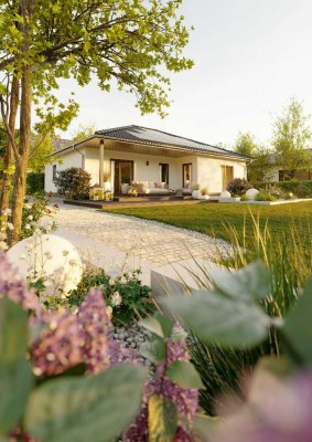 Der Bungalow mit der charmanten Form in Gudensberg – ausgefallen und praktisch