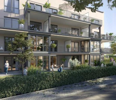 Neubau-Erstbezug: Barrierefreie 3-Zimmer-Wohnung im 1. Obergeschoss in Offenbach-Bürgel