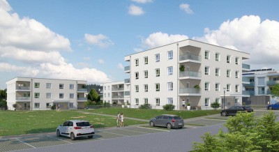 Neubau: geförderte 4-Raum Mietwohnung mit Kaufoption in Rohrbach-Berg