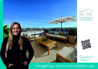 Charmante Penthouse-Wohnung mit wunderschöner Dachterrasse und Fernblick!