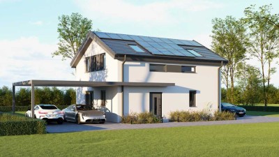 Bezugsfertiges Einfamilienhaus KFW 55 inkl. Keller in Oedheim, alles drin!