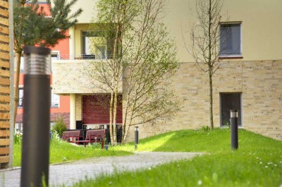 Wohlfühloase für Senioren 1-Zimmer-Wohnung mit Garten