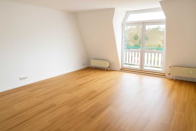 Moderne 1-Zimmer-Dachgeschosswohnung im Wohnpark am Kuschelhain
