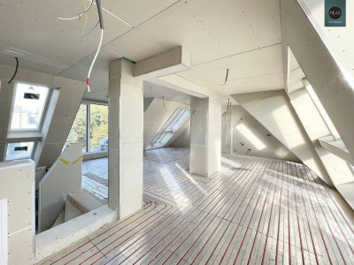 Erstbezug: Atemberaubendes Luxus Dachgeschoss - Maisonette - Apartment (klimatisiert) mit 3 Terrassen im trendigen Ottakring!
