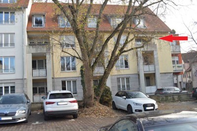 Barrierefreies Wohnen im Stadtzentrum von Öhringen
2-Zimmer-OG-Wohnung mit TG-Stellplatz