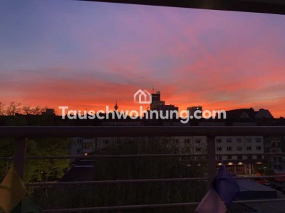 Tauschwohnung: Hell und zentral mit Ausblick, Terrasse + Balkon 5.OG Aufzug