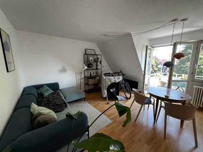 2-Zimmer Wohnung mit Balkon in Augsburgs Innenstadt