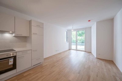Erstbezug. Sofort verfügbar: Hochwertige Drei-Zimmer-Wohnung mit Balkon – zu mieten in 1170 Wien