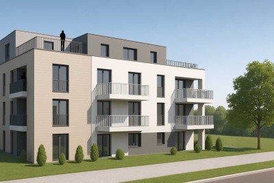 **EIGENTUMSWOHNUNG** 3-Zimmer in Neubau