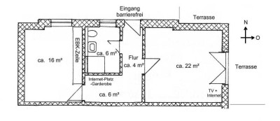 Erstbezug mit Terrasse und EBK: Stilvolle 2-Zimmer-Erdgeschosswohnung mit geh. Innenausstattung