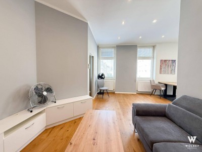 NÄHE AUGARTEN! Citynähe trifft Ruhe – Stilvolle 2-Zimmer-Wohnung, möbliert und sofort bezugsbereit