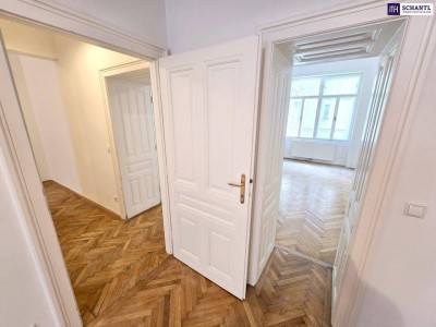 Traumhafte Altbauwohnung! Absolute Hof-Ruhelage mit Blick ins Grüne! Traumhaft schönes Altbauhaus + Bestlage in 1030 Wien! TOP Infrastruktur und Anbindung! Jetzt zugreifen!