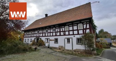 Wohnen und Schaffen in einem authentischen, historischen Liebhaberanwesen, dem Auegut in Bertsdorf-