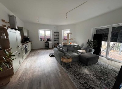 Freundliche 2,5-Zimmer-Erdgeschosswohnung mit Einbauküche in Haßloch