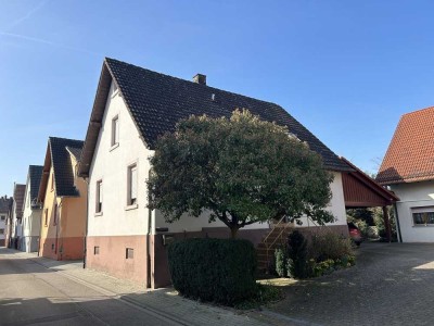 Stutensee-Staffort: Gemütliches Einfamilienhaus sucht kreativen Käufer mit Vision