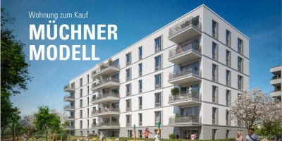 Eigenheim statt Miete – Münchner Modell Wohnung zum Kauf. 4 Zimmer mit Balkon in Perlach.